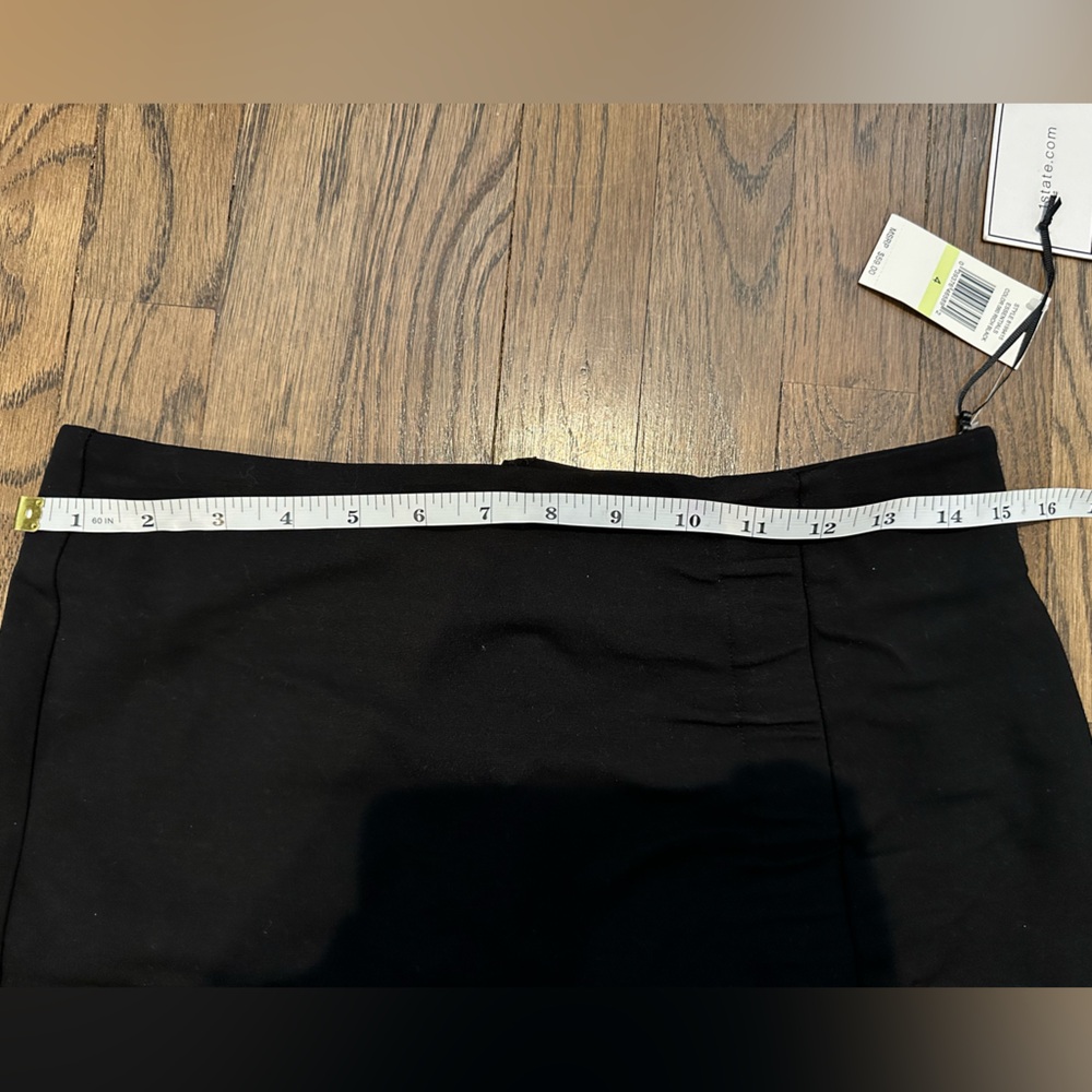 NWT 1.STATE Ruched-Front Mini Skirt - Picture 6 of 7
